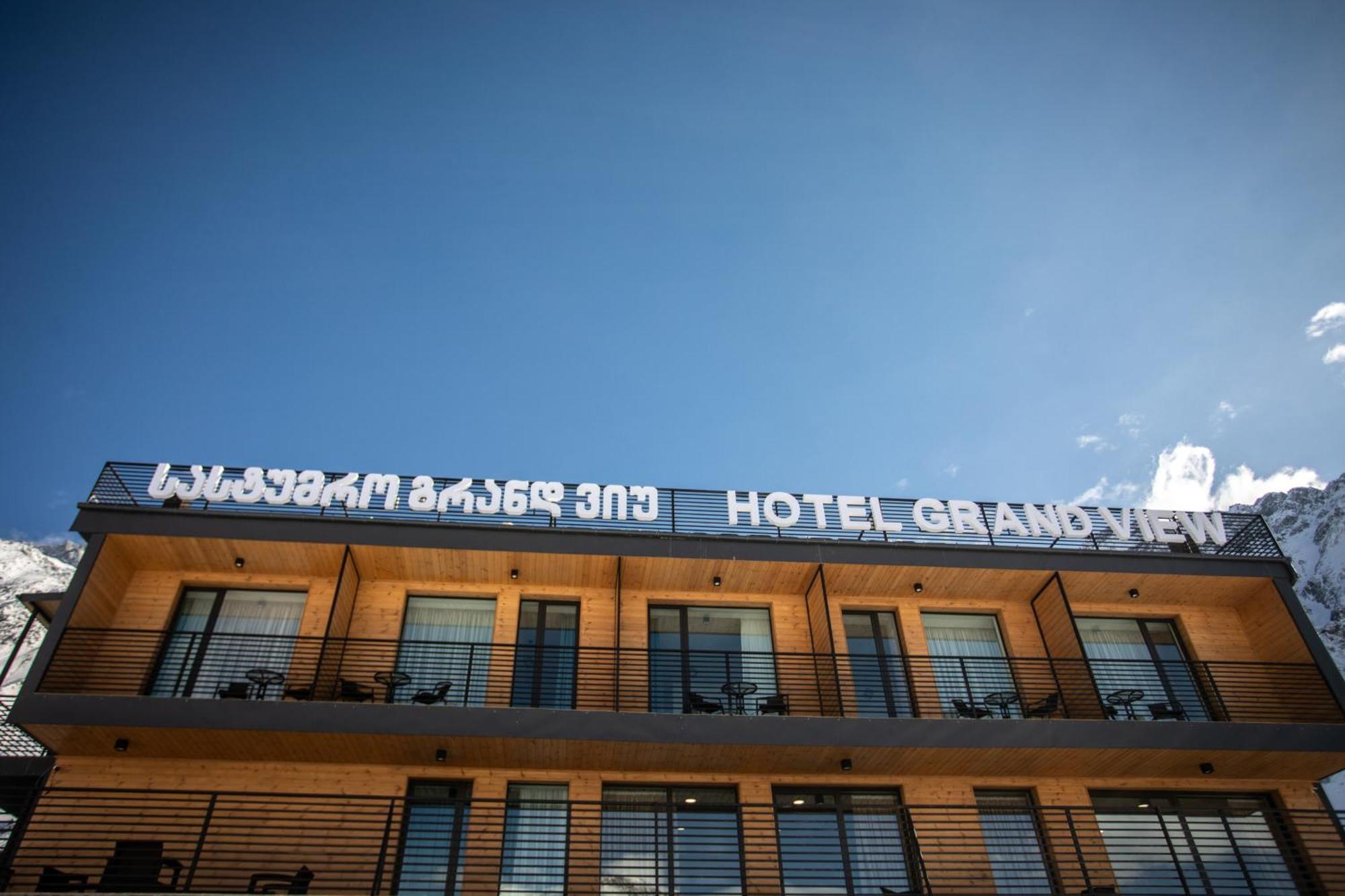 Kazbegi Hotel Grand View Exteriér fotografie