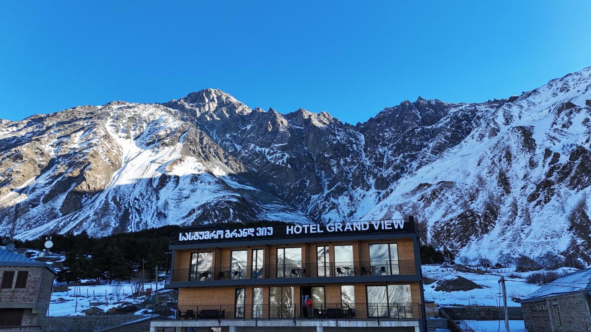 Kazbegi Hotel Grand View Exteriér fotografie